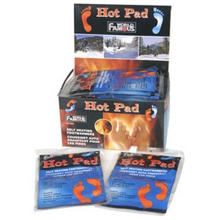 WORLD FAMOUS Pads Hot 2x30g Hand, 2PK 3302